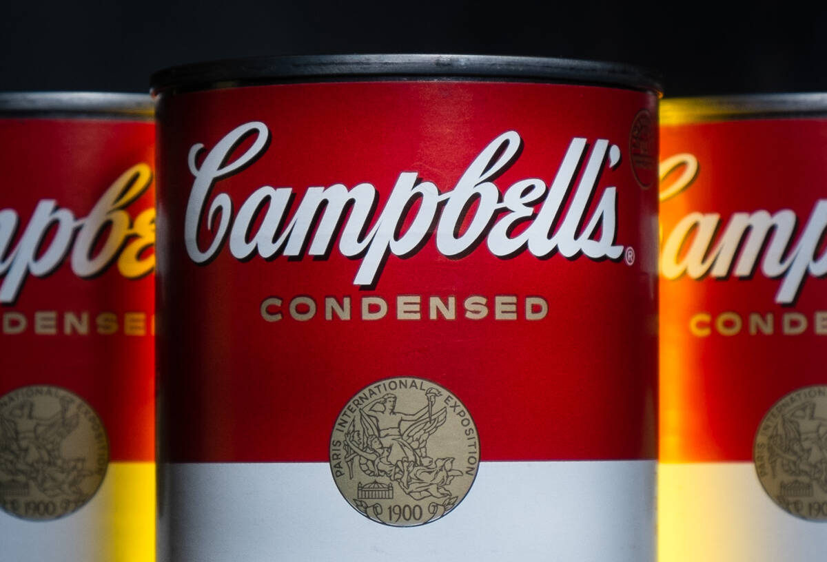 Cans of Campbell's soup are seen in Washington on Jan. 8, 2014. (AP Photo/J. David Ake, File)