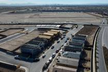 Homes under construction in The Villages at Tule Springs master-planned community in North Las ...