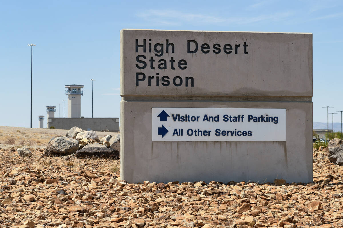 The High Desert State Prison is seen north of Las Vegas Wednesday, August 20, 2025. (Sam Morris ...