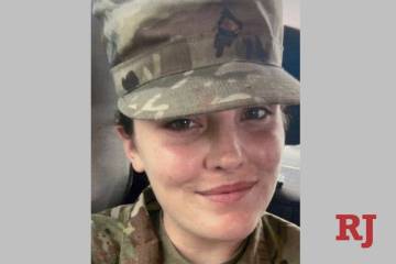 This photo shows National Guard member Specialist Sarah Beckstrom. (U.S. Attorney's Office via AP)