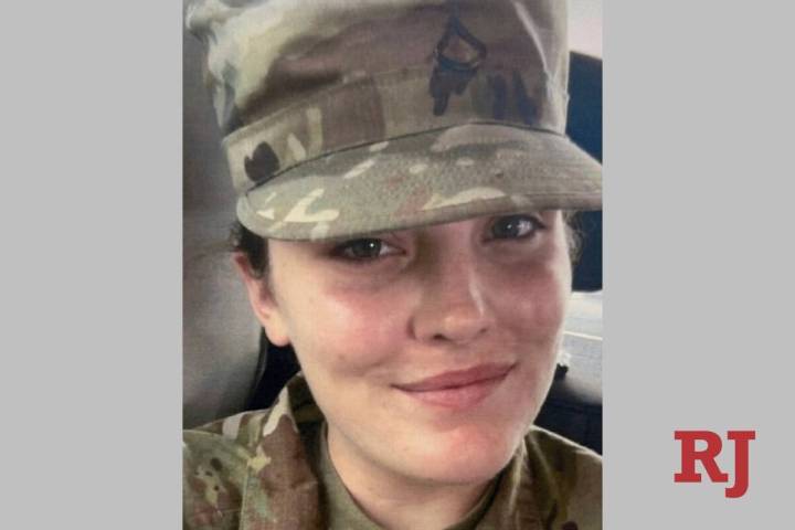 This photo shows National Guard member Specialist Sarah Beckstrom. (U.S. Attorney's Office via AP)