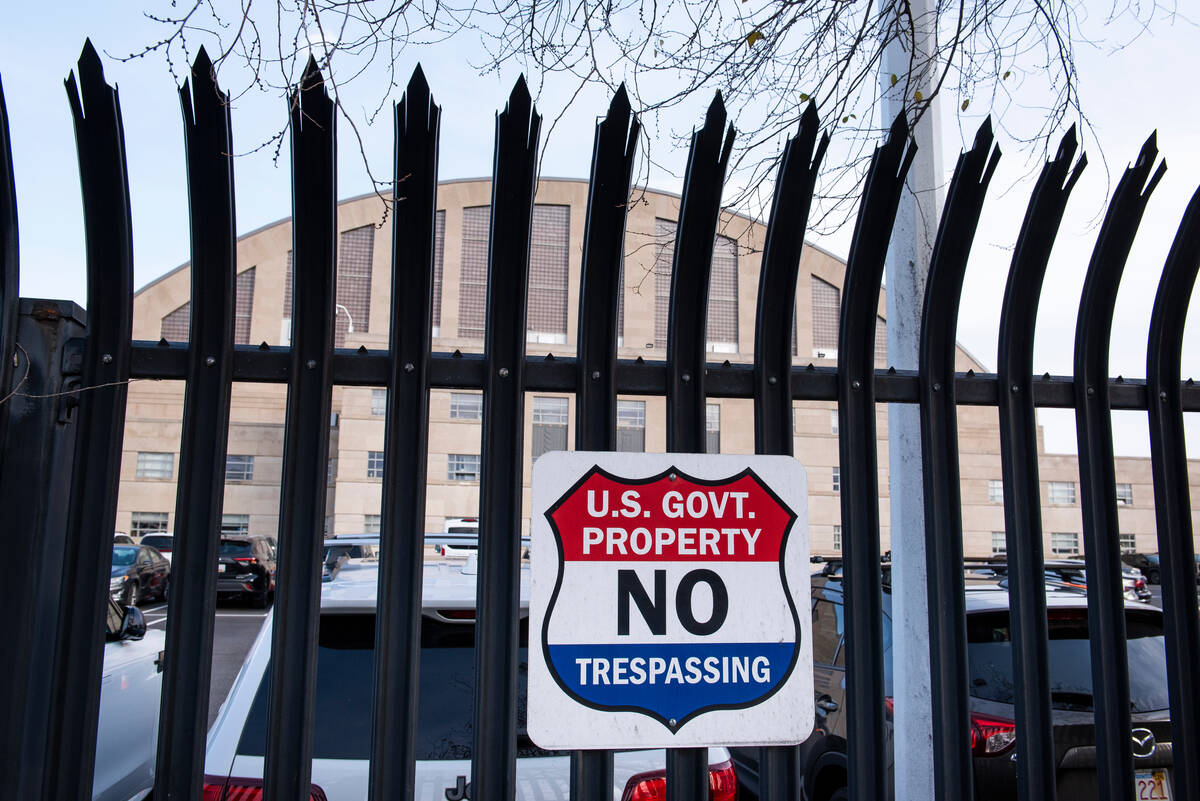The D.C. Armory, where National Guard units are based, is seen a day after two National Guard s ...