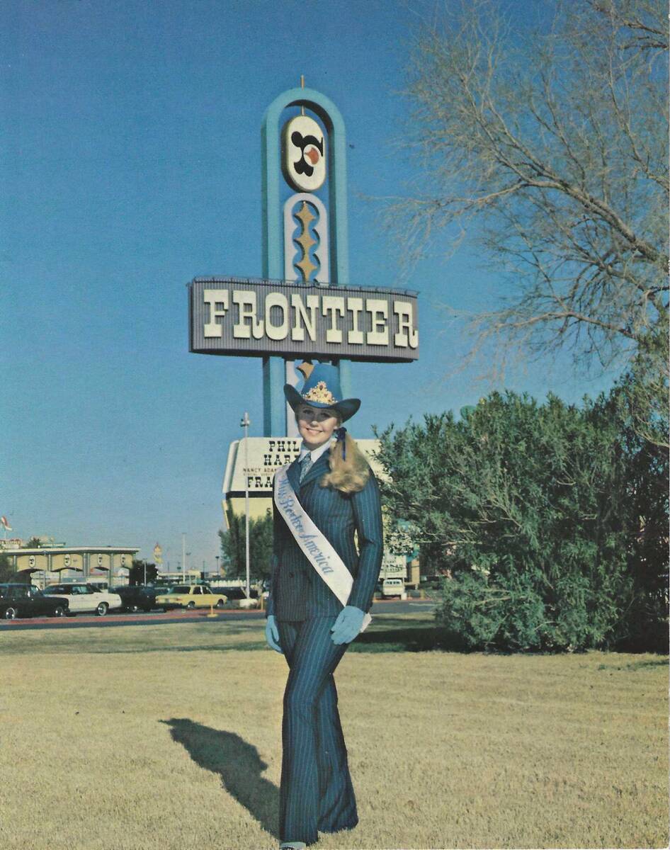 Pam Minick, nee Martin, was named Miss Rodeo America 1973 during a ceremony at the Frontier in ...