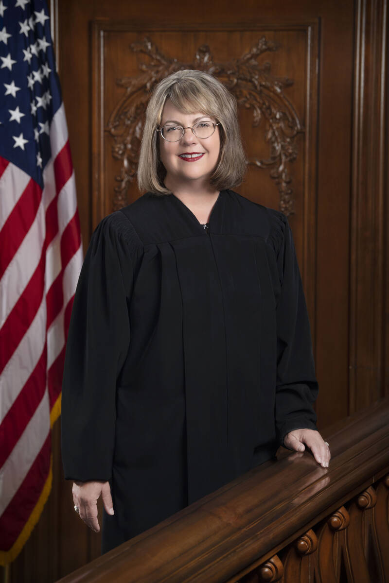 Nevada Court of Appeals Judge Bonnie Bulla (Review-Journal file)
