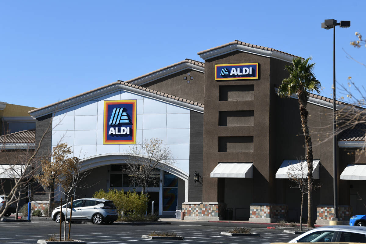 An Aldi store located at 621 Marks Street in Henderson Thursday, February 6, 2025. (Sam Morris/ ...