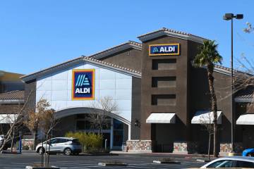 An Aldi store located at 621 Marks Street in Henderson Thursday, February 6, 2025. (Sam Morris/ ...