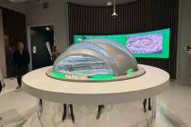 The Athletics ballpark experience opened Tuesday, Dec. 2, 2025, at the Uncommons in the southwe ...