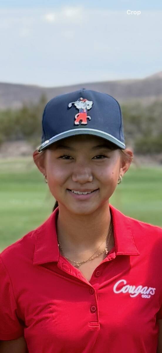 Coronado's Grace Oh is a member of the Nevada Preps All-Southern Nevada girls golf team. (Coron ...