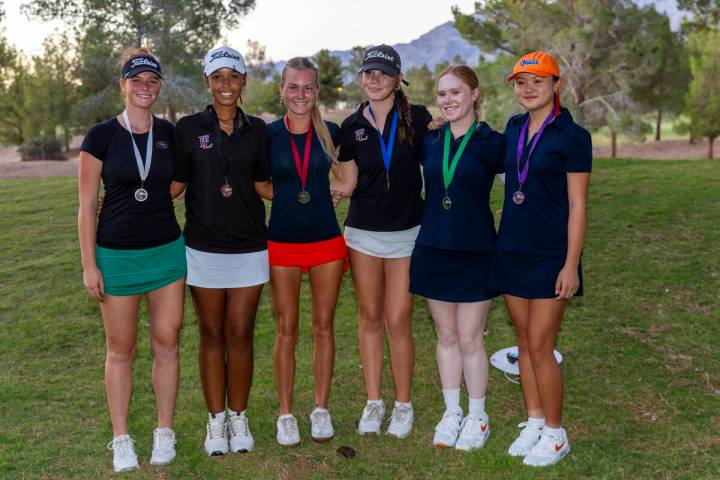 Palo Verde's Rivers Common, Faith Lutheran's Macy Garth, Coronado's Berlin Biddi ...