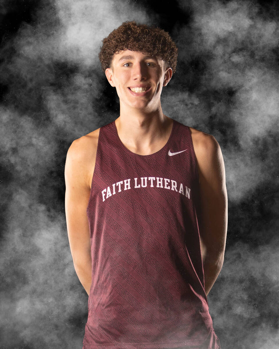 Faith Lutheran's Brady Anderson is a member of the Nevada Preps All-Southern Nevada boys cross ...