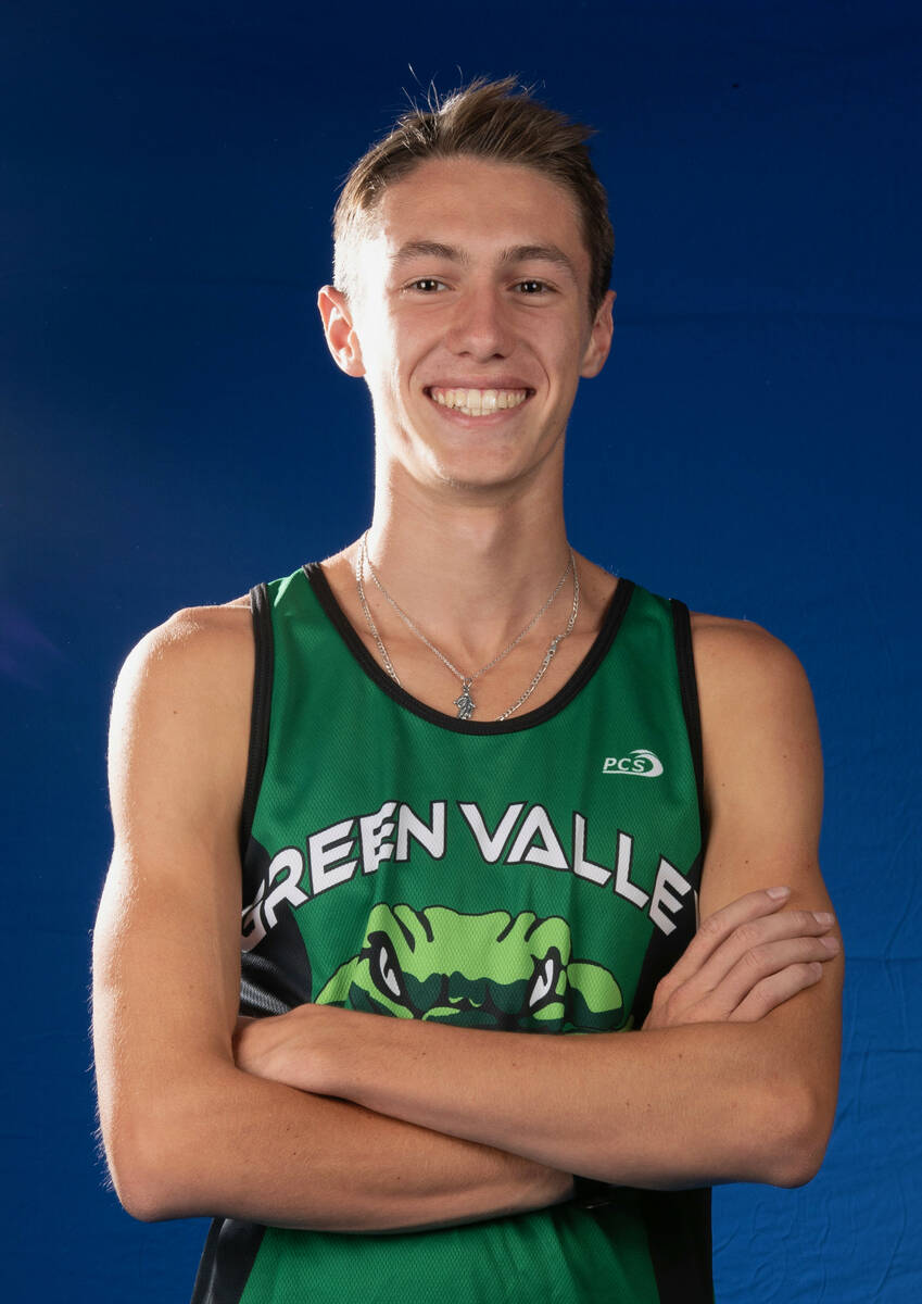 Green Valley's Reese Leoncavallo is a member of the Nevada Preps All-Southern Nevada boys cross ...