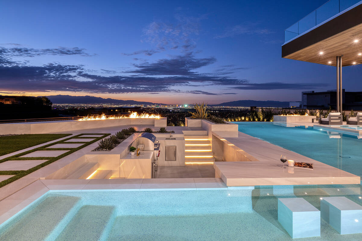 Located in Ascaya at 19 Boulderback Dr., the home hit the market in early November at $12.9 mil ...