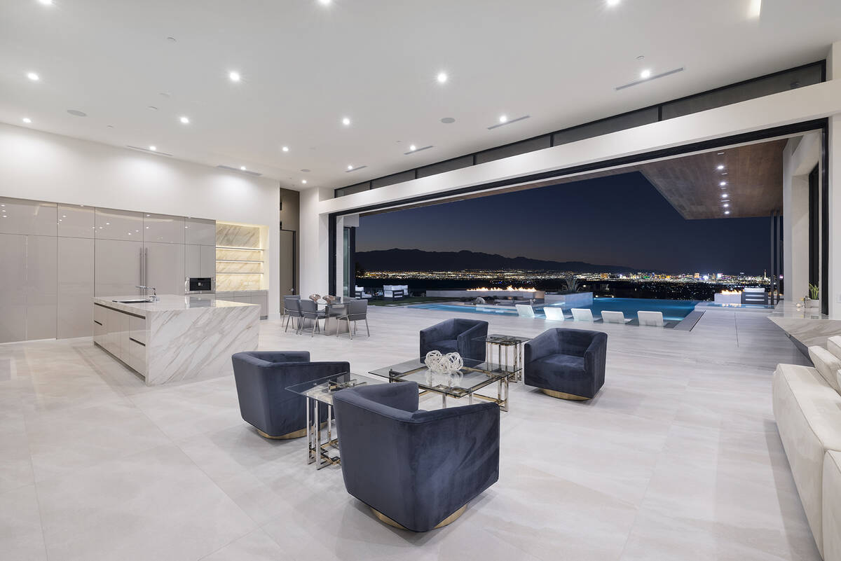 Located in Ascaya at 19 Boulderback Dr., the home hit the market in early November at $12.9 mil ...