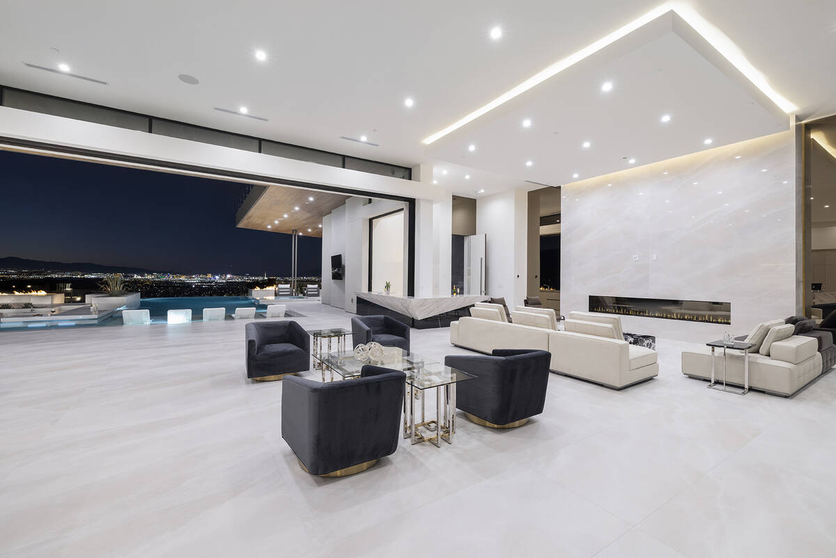 Located in Ascaya at 19 Boulderback Dr., the home hit the market in early November at $12.9 mil ...