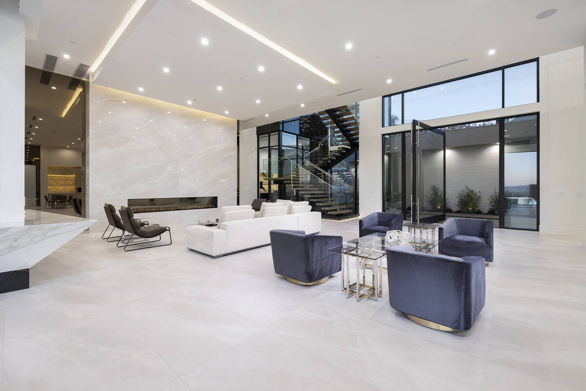 Located in Ascaya at 19 Boulderback Dr., the home hit the market in early November at $12.9 mil ...