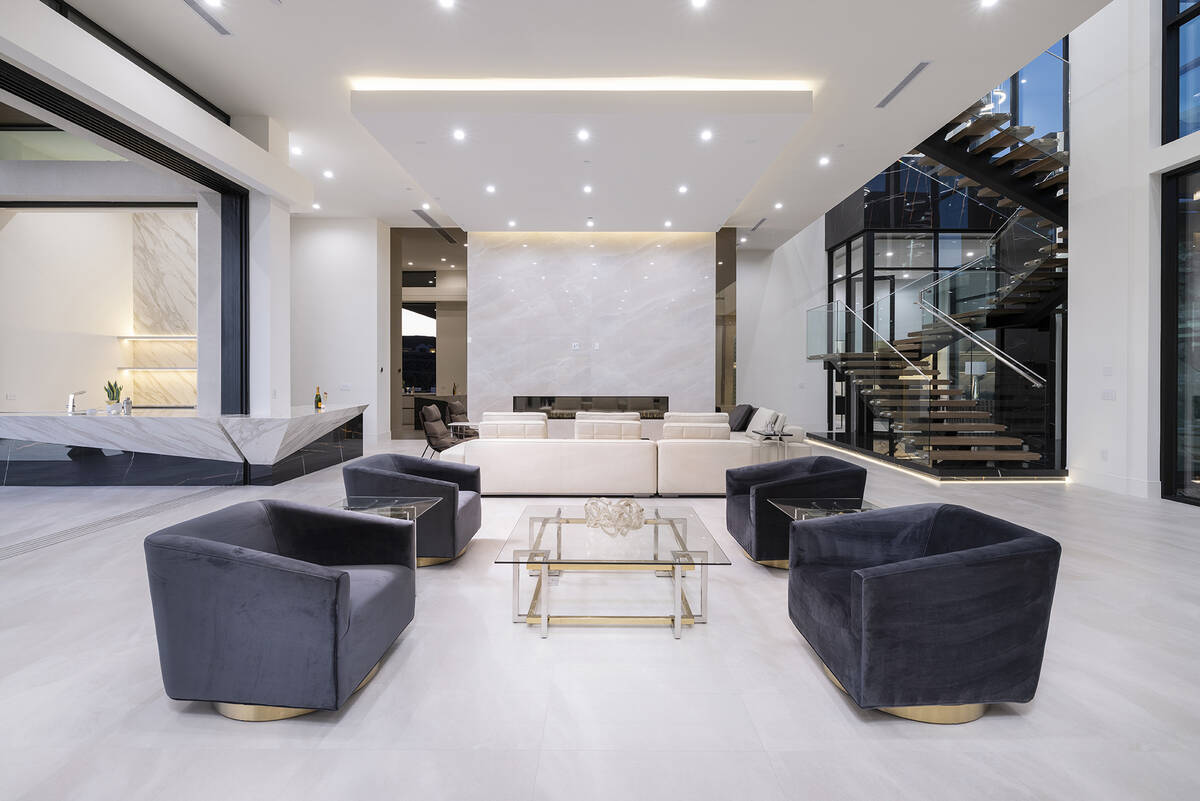 Located in Ascaya at 19 Boulderback Dr., the home hit the market in early November at $12.9 mil ...