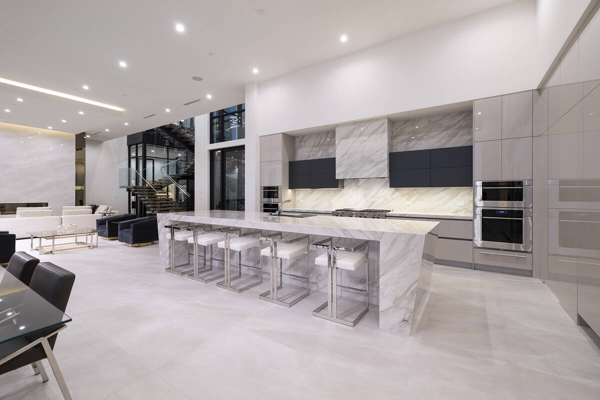 Located in Ascaya at 19 Boulderback Dr., the home hit the market in early November at $12.9 mil ...