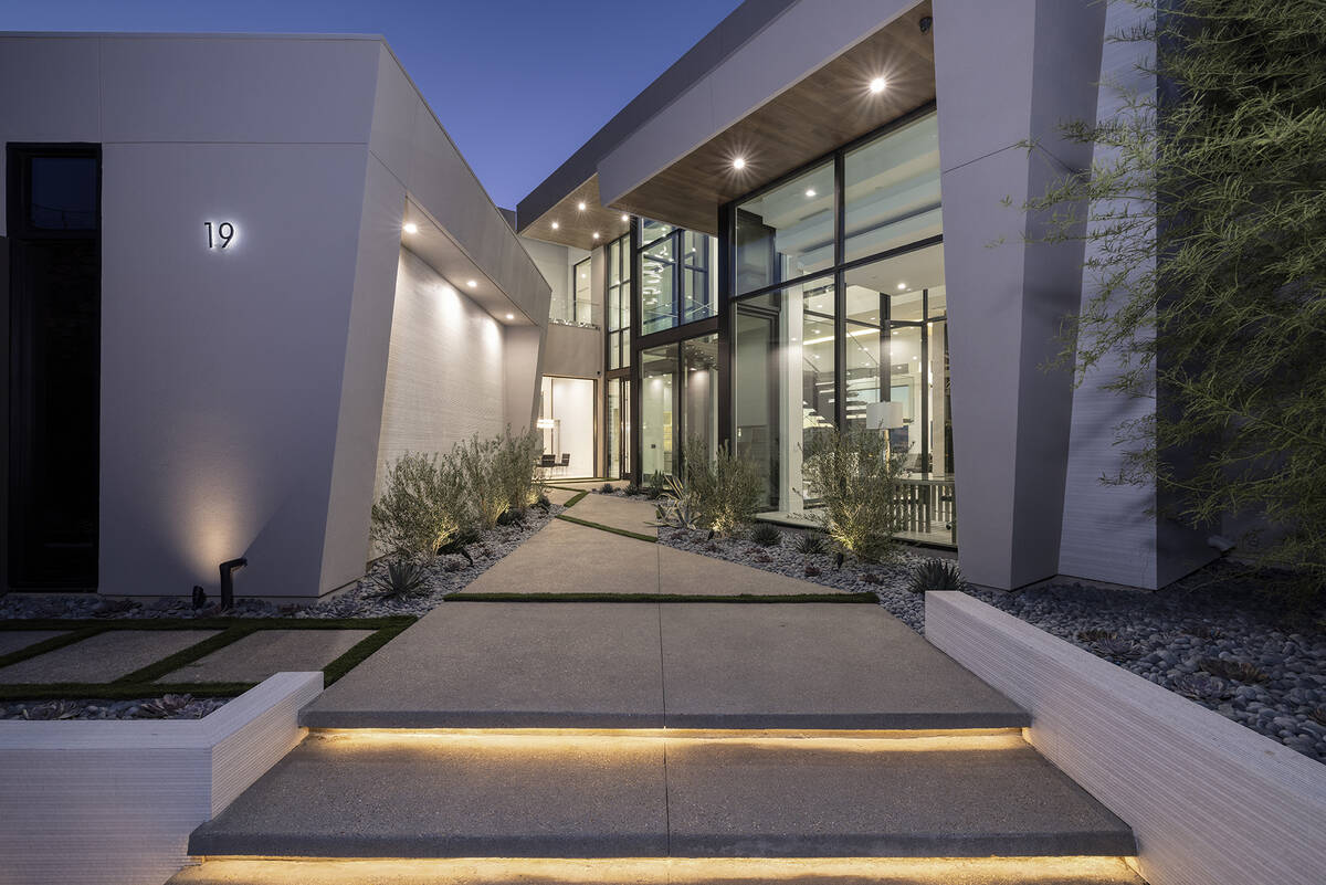 Located in Ascaya at 19 Boulderback Dr., the home hit the market in early November at $12.9 mil ...