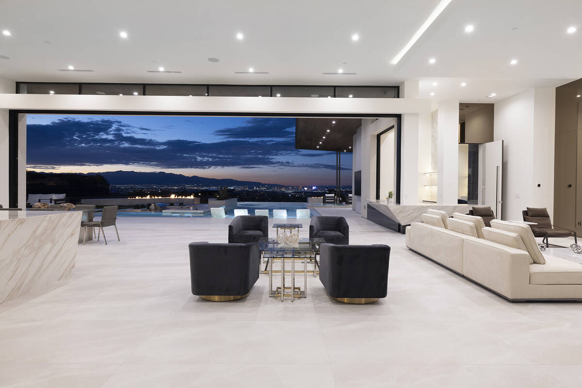 Located in Ascaya at 19 Boulderback Dr., the home hit the market in early November at $12.9 mil ...