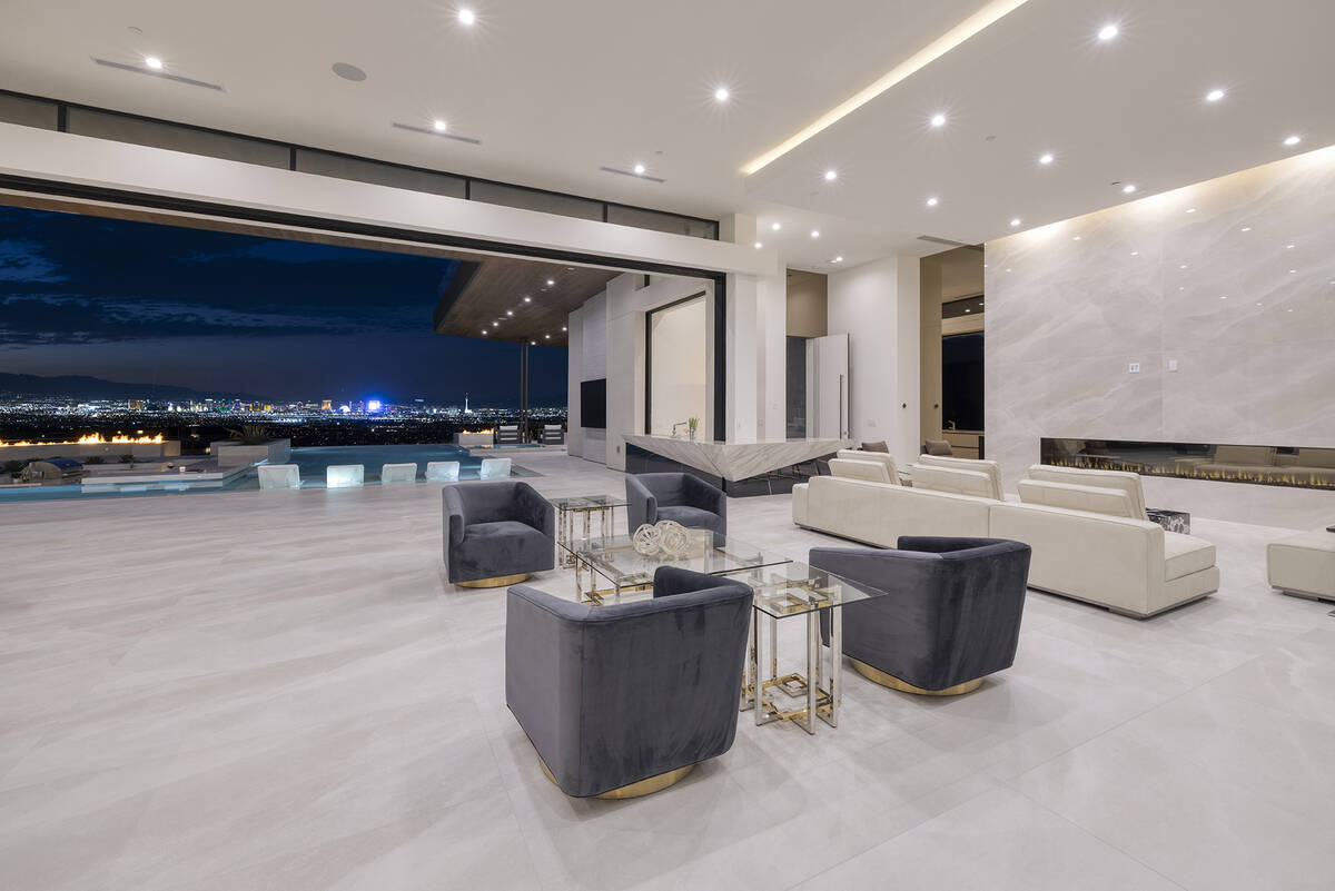 Located in Ascaya at 19 Boulderback Dr., the home hit the market in early November at $12.9 mil ...