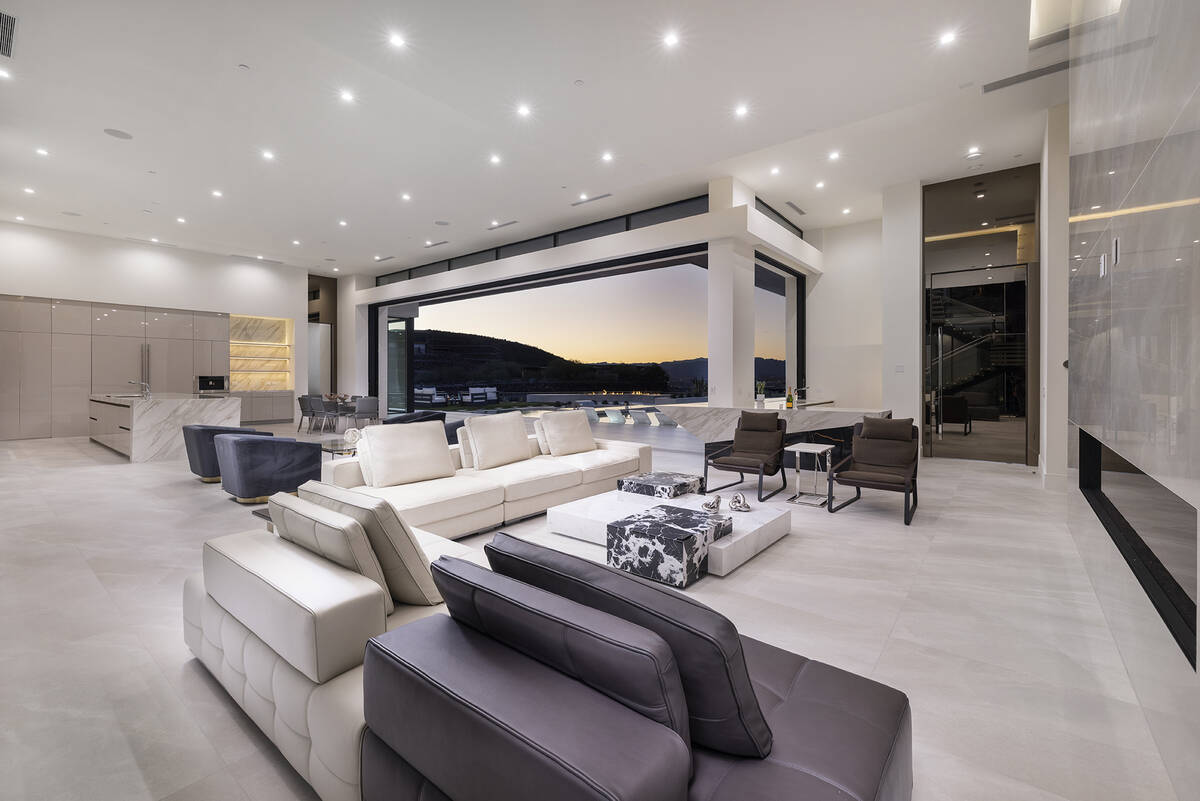 Located in Ascaya at 19 Boulderback Dr., the home hit the market in early November at $12.9 mil ...