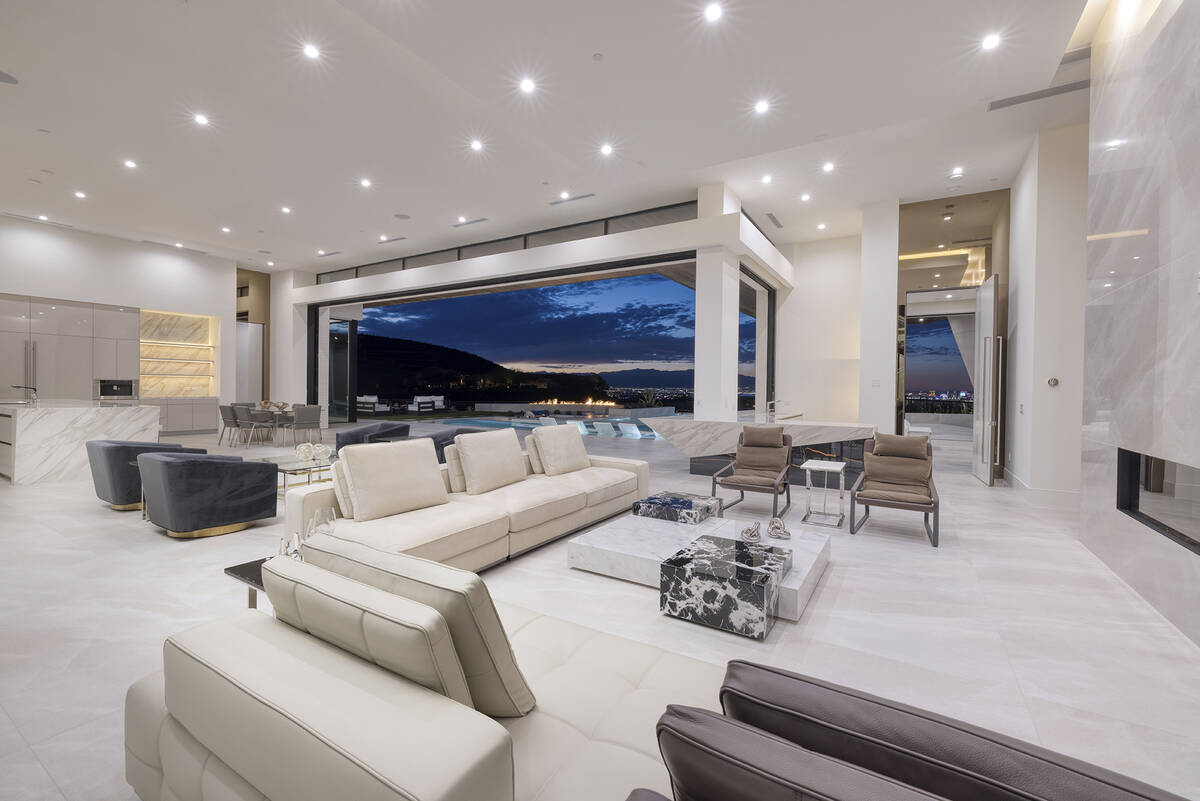 Located in Ascaya at 19 Boulderback Dr., the home hit the market in early November at $12.9 mil ...