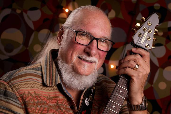 FILE - Guitarist, songwriter and record producer Steve Cropper poses Wednesday, Dec. 2, 2020, i ...