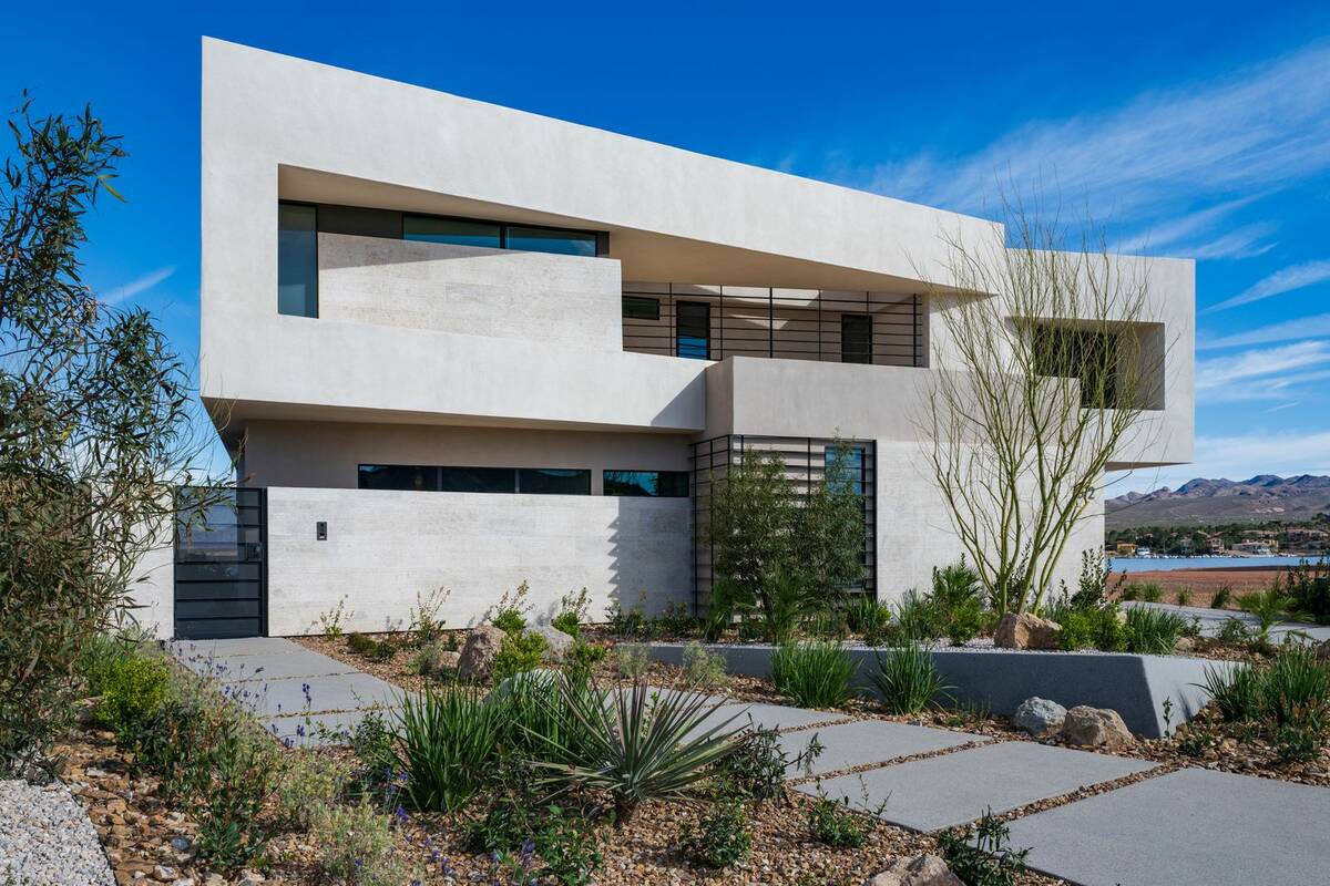A big part of Lake Las Vegas's new wave of modern architecture that blends modern design with t ...
