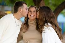 Dena Johns with her children, Tanner and Taylor. (Johns family)