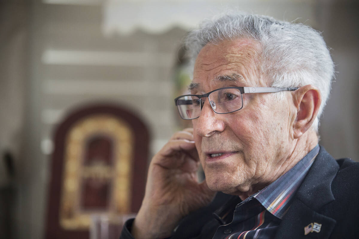 Ben Lesser is a Holocaust survivor who has founded the Zachor Foundation and "I Shout," a progr ...