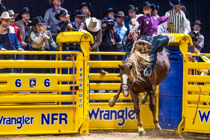 Image for NFR Las Vegas nd go-round results