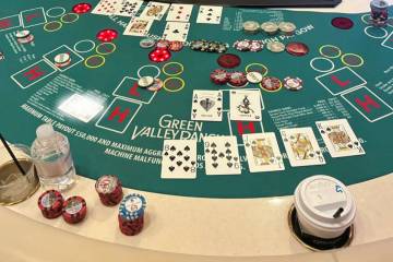 A table game player won $441,330 after being dealt a seven-card straight flush on Face-Up Pai G ...