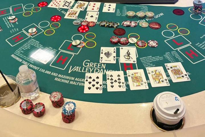 A table game player won $441,330 after being dealt a seven-card straight flush on Face-Up Pai G ...