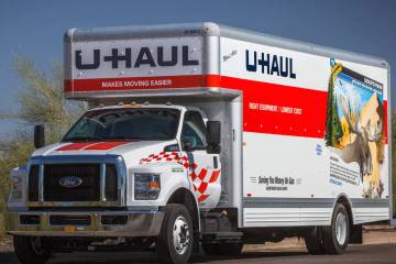 U-Haul truck (courtesy)