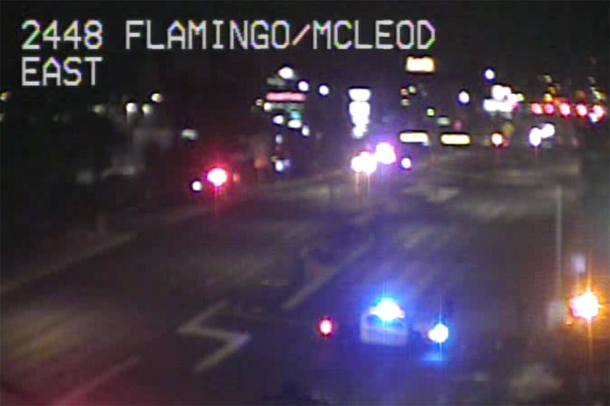 Hit-and-run crash kills pedestrian in central Las Vegas Valley