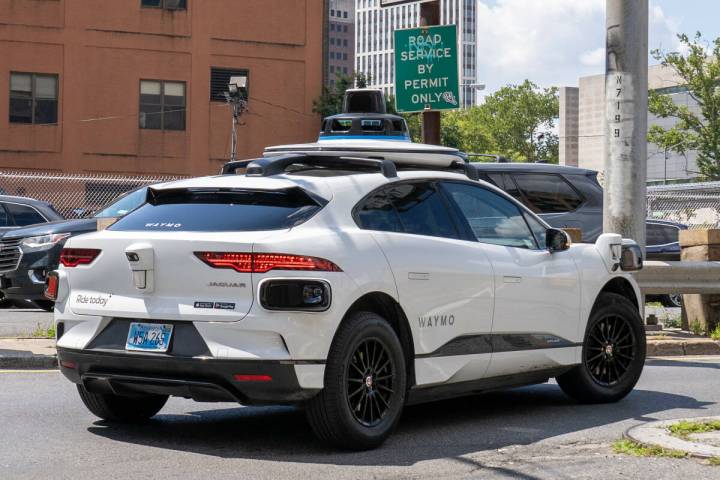 Waymo driverless vehicle. (AMG-TheStreet)