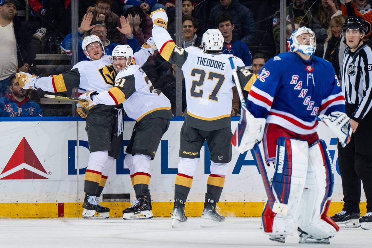 Golden Knights look to extend win streak against New York Islanders ...