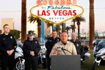 Metropolitan Police Department Deputy Chief Jose Hernandez speaks about a multi-jurisdictional ...