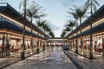 Las Vegas developer Ali Kaveh plans to build a new retail complex, a rendering of which is seen ...
