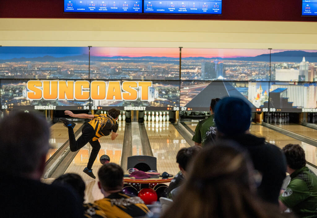 A 5A bowling match against Clark and Palo Verde took place Monday afternoon at Suncoast Bowling ...