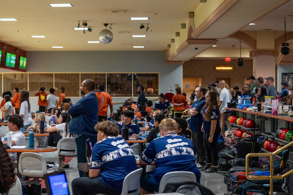 A 5A bowling match against Clark and Palo Verde took place Monday afternoon at Suncoast Bowling ...