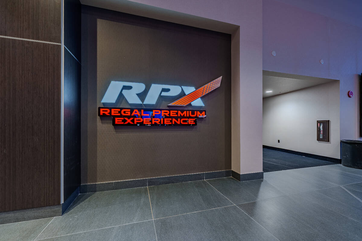 Red Rock Casino Resort and Spa announced the completion of its Regal Red Rock theater on Tuesda ...