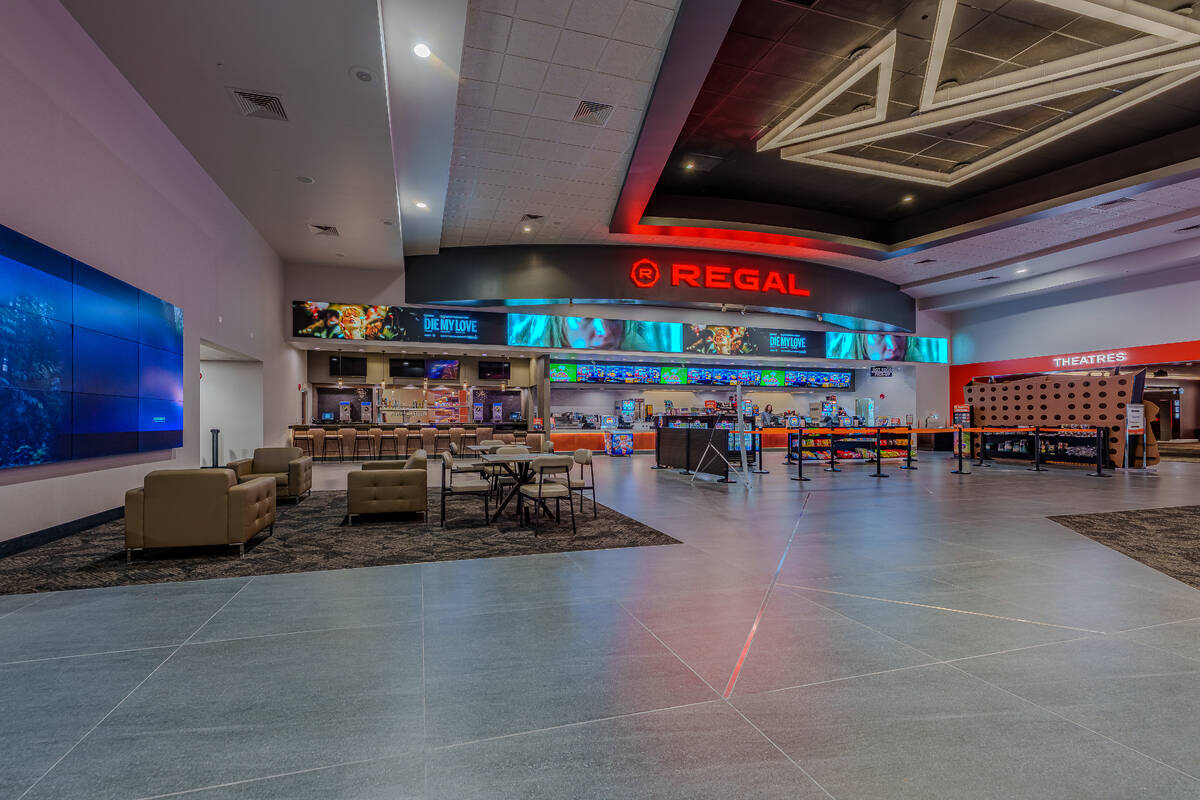 Red Rock Casino Resort and Spa announced the completion of its Regal Red Rock theater on Tuesda ...