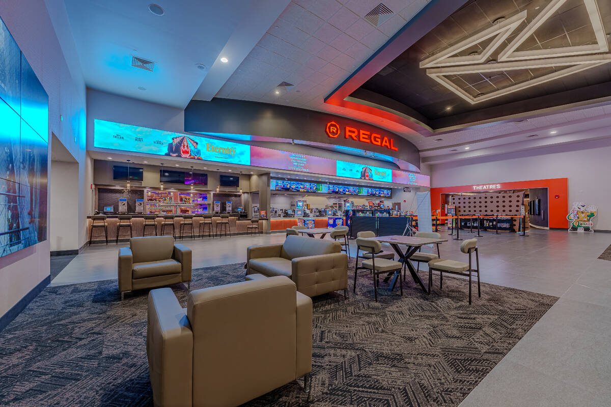 Red Rock Casino Resort and Spa announced the completion of its Regal Red Rock theater on Tuesda ...