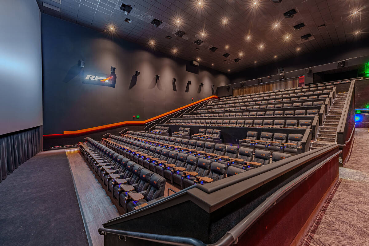 Red Rock Casino Resort and Spa announced the completion of its Regal Red Rock theater on Tuesda ...