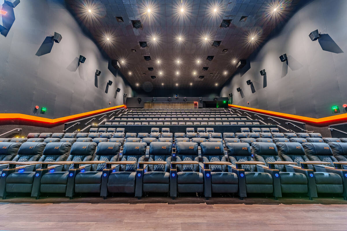 Red Rock Casino Resort and Spa announced the completion of its Regal Red Rock theater on Tuesda ...