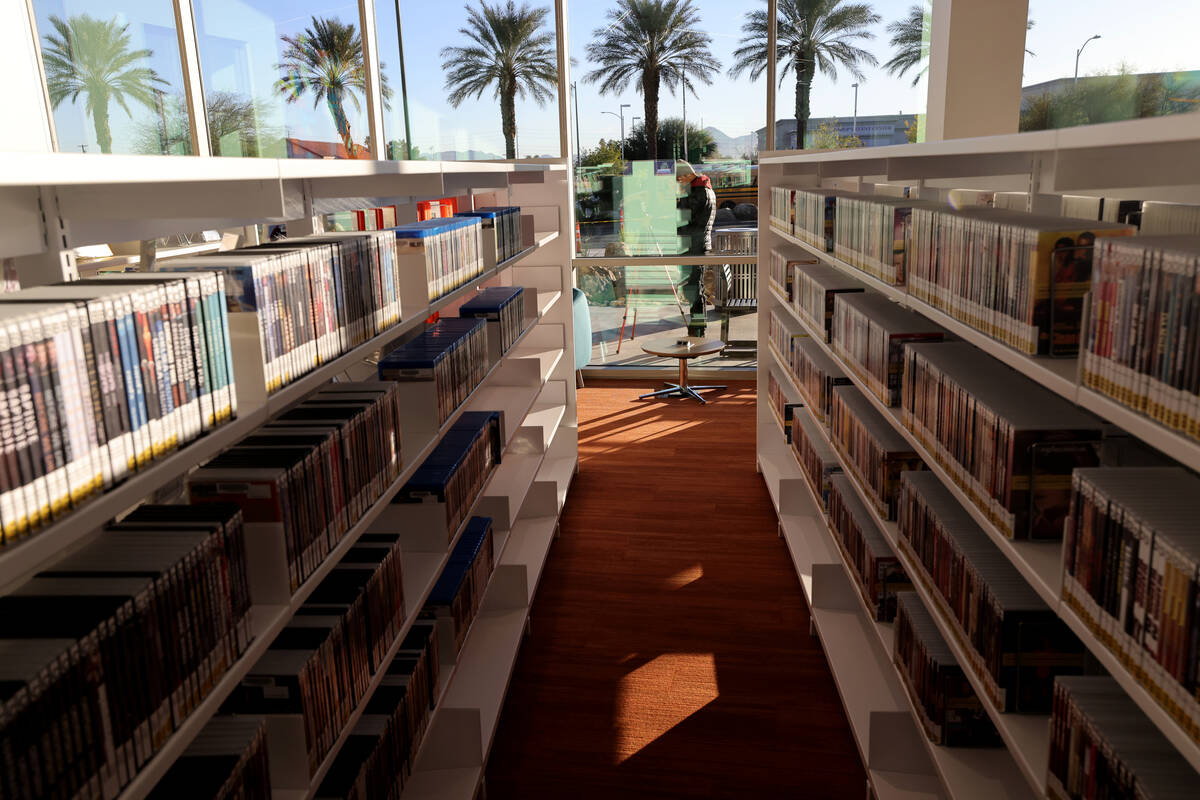 The new West Las Vegas Library at 1861 Martin Luther King Blvd. near Lake Mead Boulevard in Las ...
