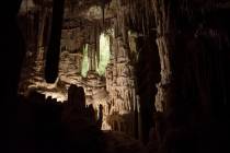 Great Basin National Park's Lehman Caves on Aug. 1, 2022, in Baker. (Las Vegas Review-Journal)