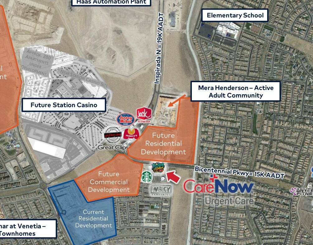 Southern Hills Hospital, part of Sunrise Health System, broke ground on Wednesday for their fou ...