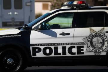 Police vehicle. (Las Vegas Review-Journal, File)